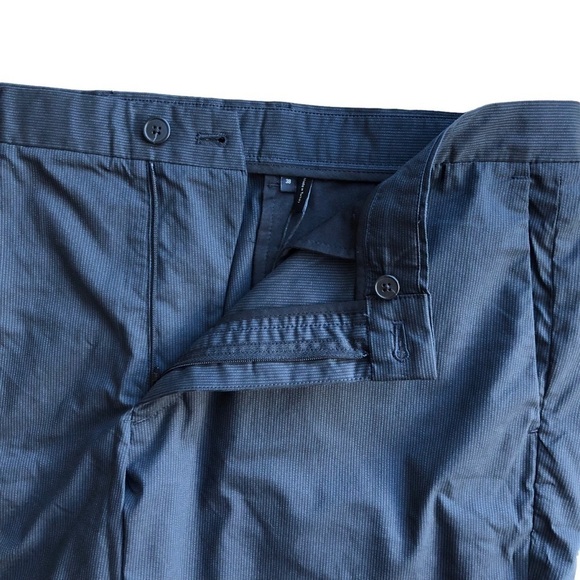 Theory NWT Mens Flat Front Golf Shorts Black  W38 - Picture 6 of 16